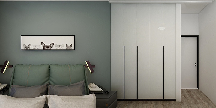 Des陈-林水佳苑116.96现代风格-装修设计方案