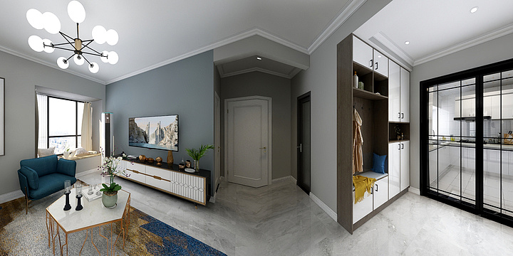 木铭空间设计丶姚根-天下荣郡-装修设计方案