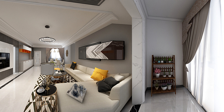 杭州图创全案设计阿坤-紫御山水8栋1号东峰装饰-装修设计方案