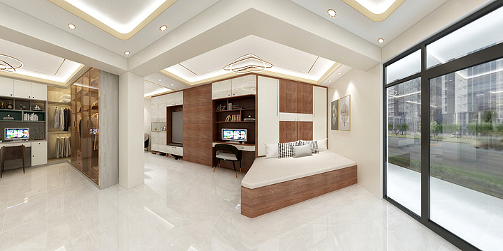 Steven_Wang-红双果全屋定制上样-装修设计方案