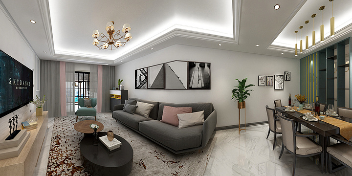 17305543111张老师-御景学府01简欧风-装修设计方案