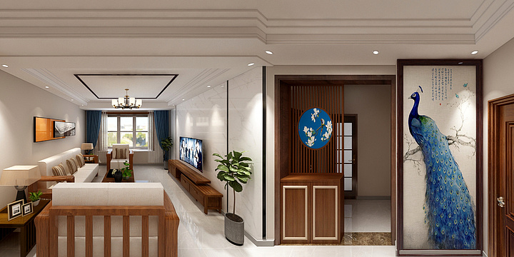 室内设计15094801170-迎宾90平-装修设计方案