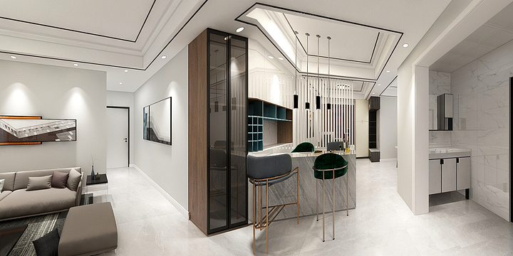 Designer张标-龙湖国际现代轻奢-装修设计方案