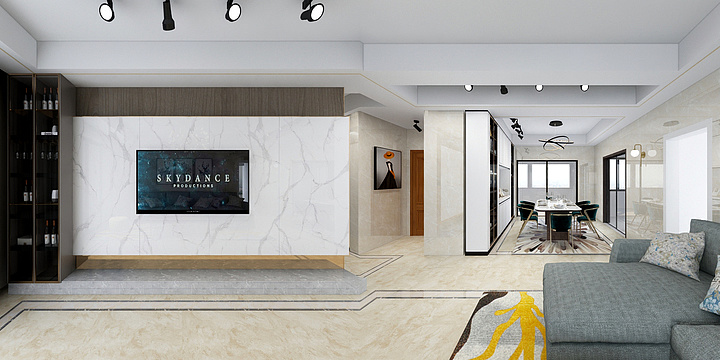 润阿-公园国际新中式-装修设计方案