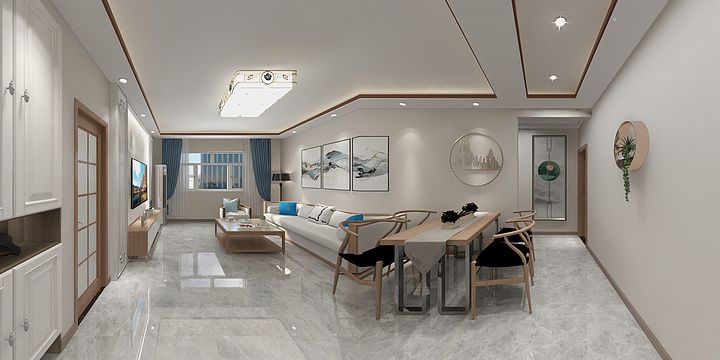 河北双翼建筑安装有限公司-天阔合院-装修设计方案