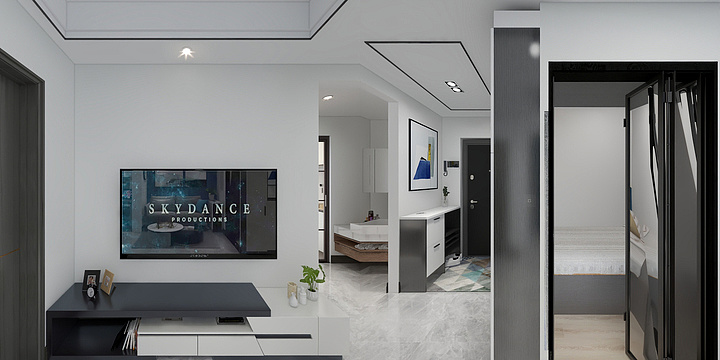 效果图仅供参考不作验收标准-繁荣安居96-1002闵先生-装修设计方案