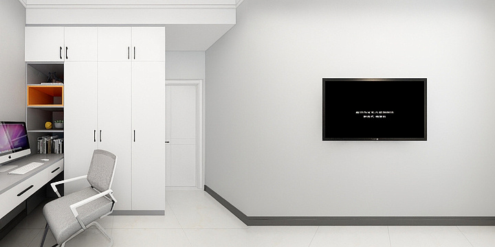 尚品宅配乾坤背景-烟店定制衣柜-装修设计方案