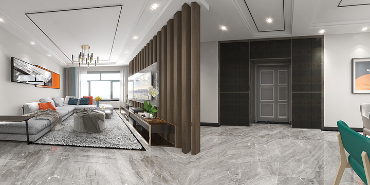 喀什艺美天城装饰有限公司-丝路花苑二期170-装修设计方案