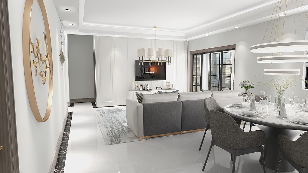 马飞kuka-成都鲁能城107-装修设计方案