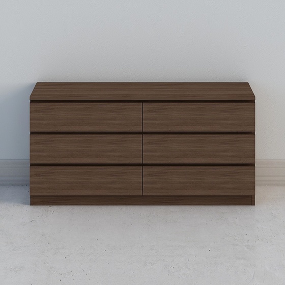 Modern Chest of Drawers,Earth color