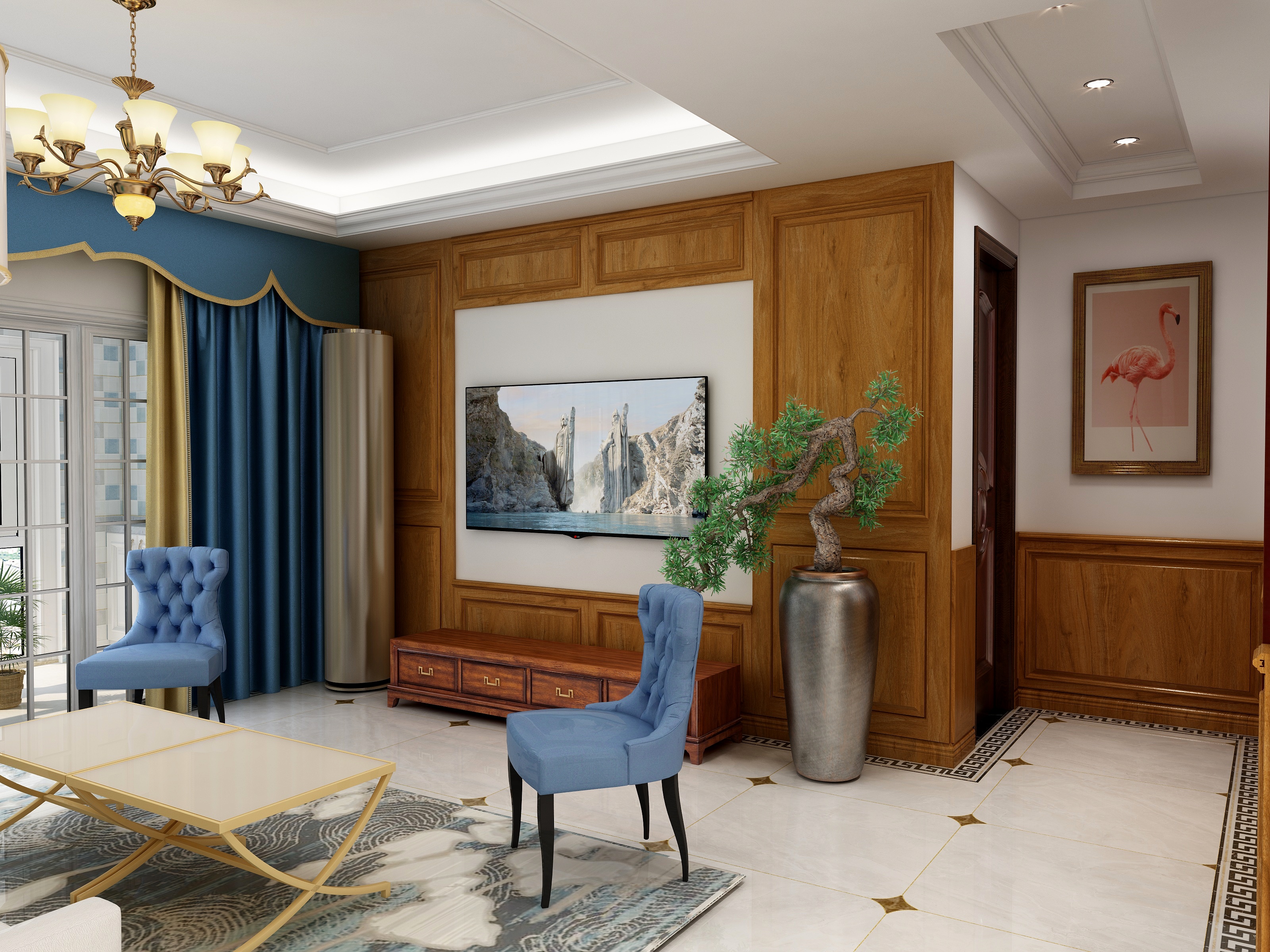 子规声里雨如烟-定制考核户型-通过版-装修设计方案