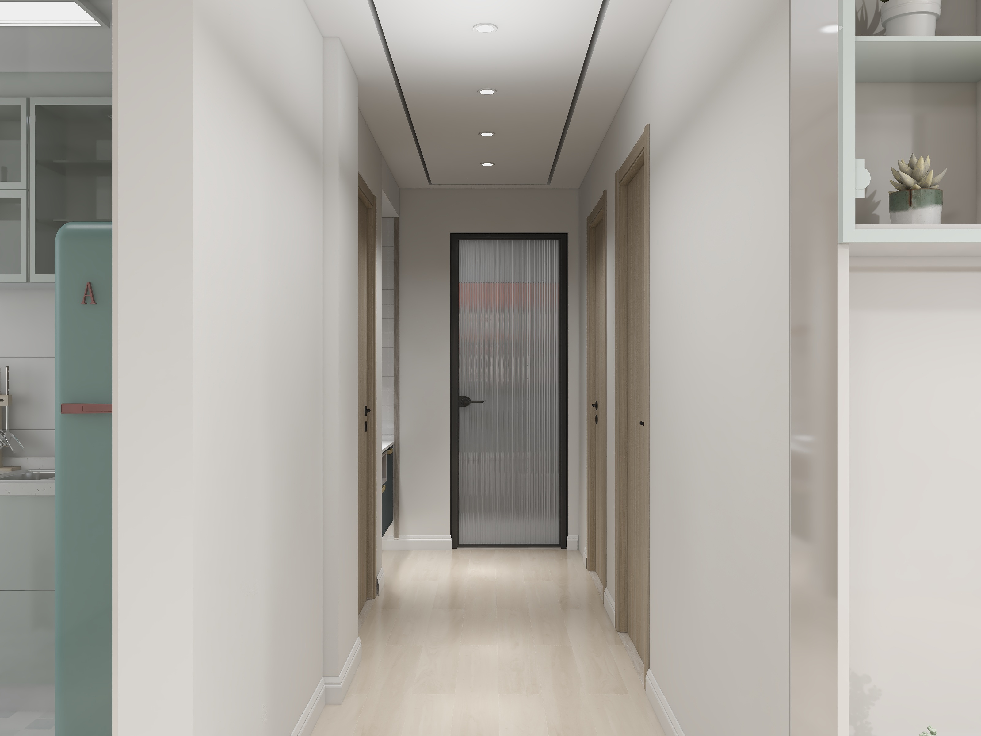 简简单单做设计-德信海德公园83.00㎡A2’3室2厅1卫1厨-装修设计方案