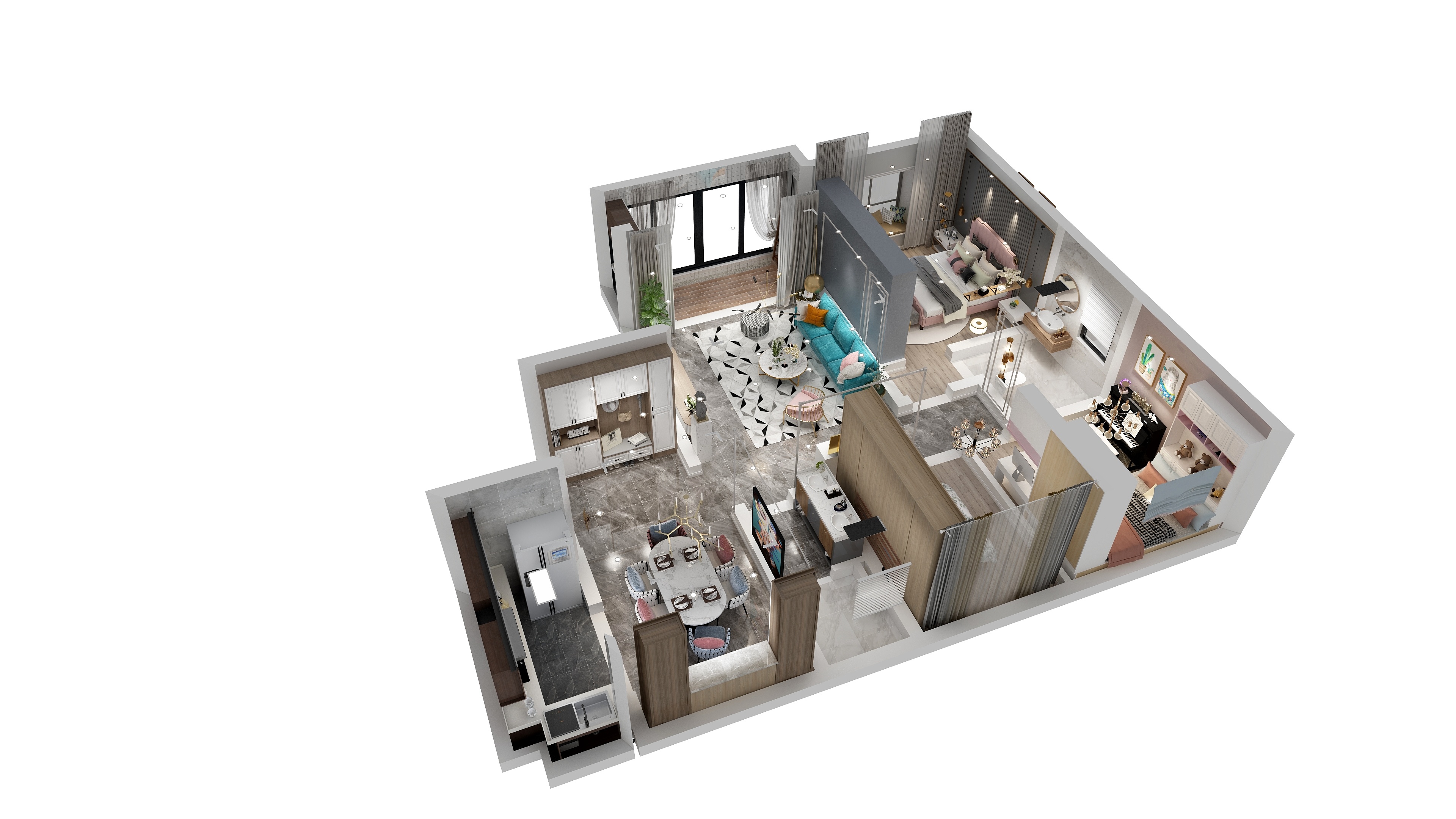 MI1-御水华府（25#2#2806）-装修设计方案