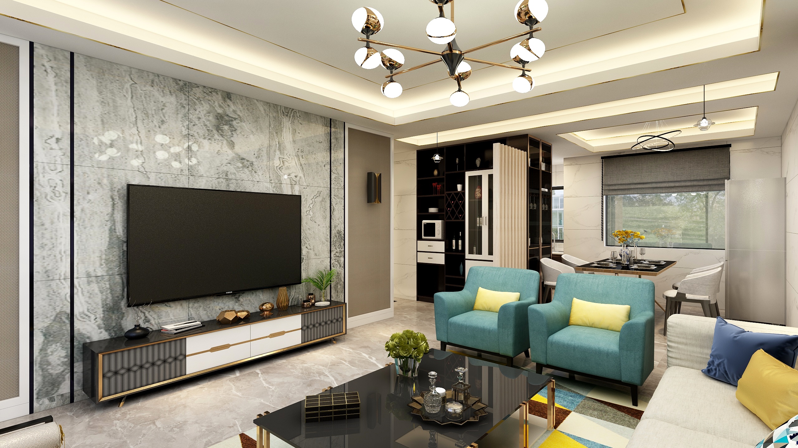 品匠集团首席设计师林建鹏-国宾一号-装修设计方案