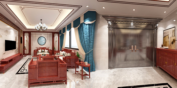 明轩装饰何15274371115-吴姐别墅-装修设计方案