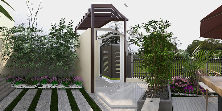 星图设计-和园庭院-装修设计方案