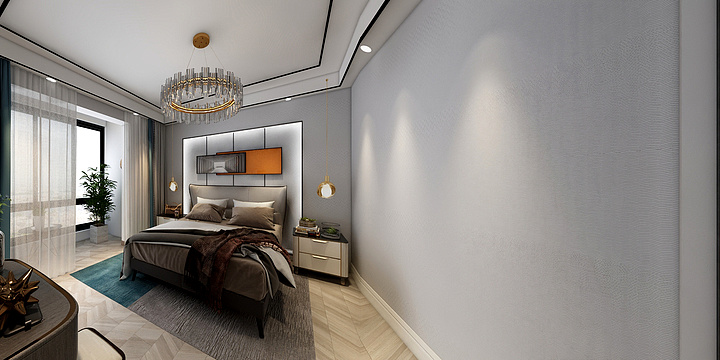 彭兰L-领地澜台府C2户型142平方-装修设计方案