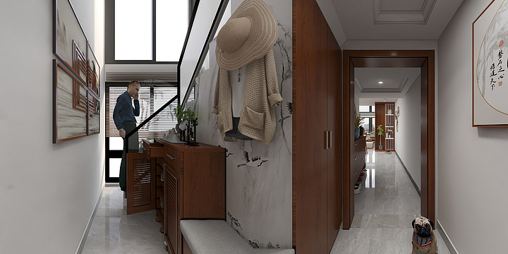 深圳市粤皓装饰设计工程有限公司-城投.七里香榭4-811C吴总-装修设计方案