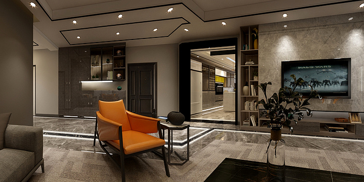 王锤子-兴安台140平方-装修设计方案