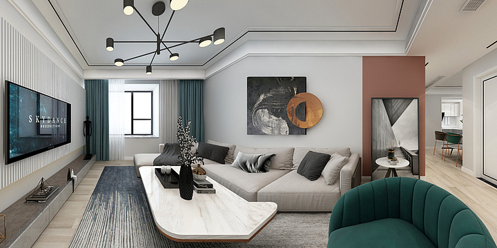 十一境剑仙-中央广场-张姐-装修设计方案