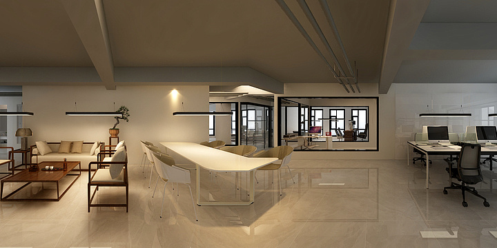 设计小洪007-仓一办公中心-装修设计方案