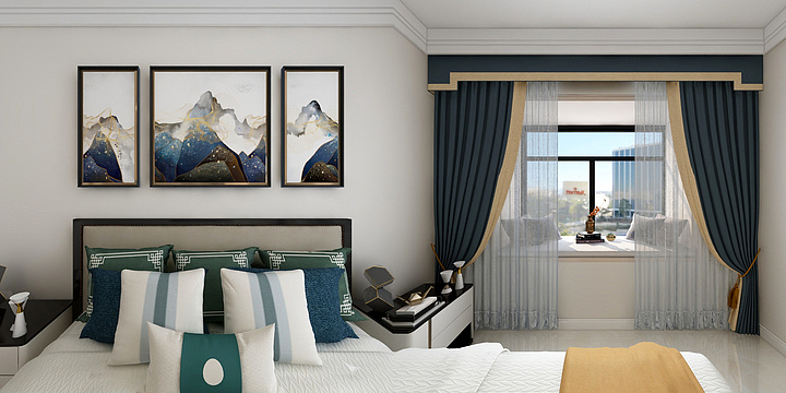 室内设计师  骆林-福锦苑（2）-装修设计方案