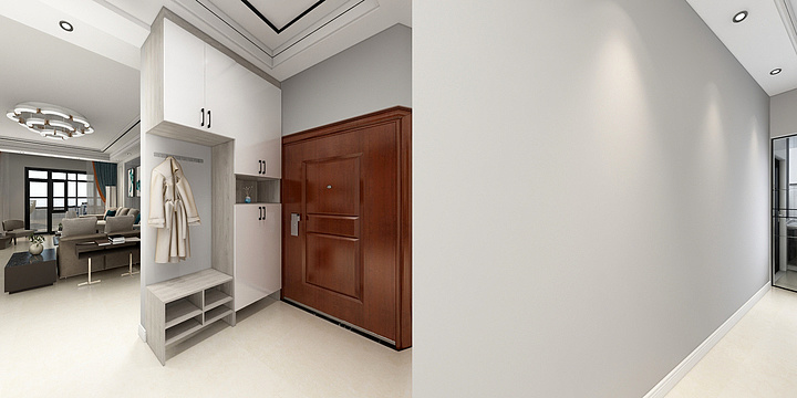 瀚林苑装饰有限公司-三角区别墅-装修设计方案