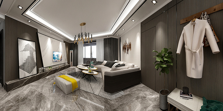 三至肆-荟翠苑15号楼东单元东户601-装修设计方案