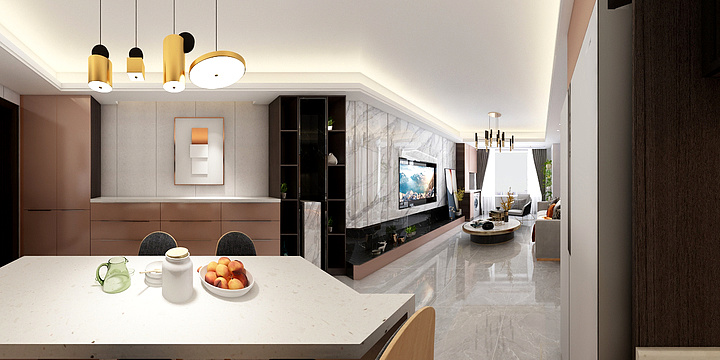 和家美宸-亿达河口湾A02-2-1-3-3效果图-副本-装修设计方案