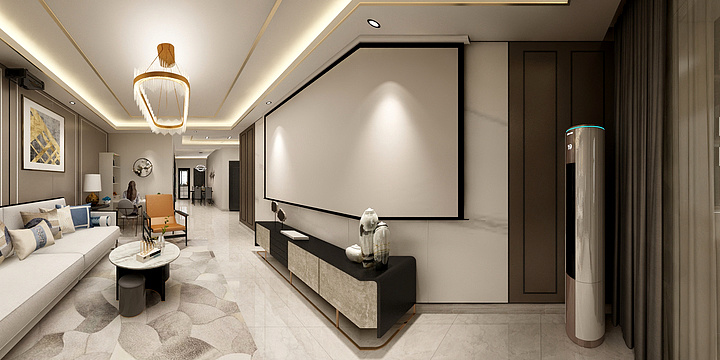 A杰出设计工作室-洪城新居-装修设计方案