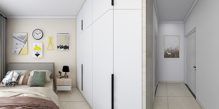 空间装饰设计梁-大大的家10-204-装修设计方案