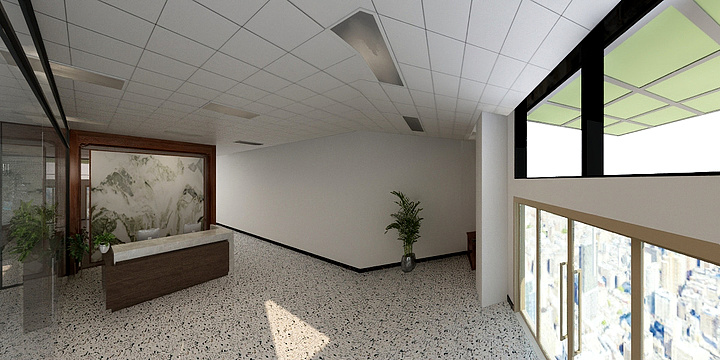 江苏玉庭建筑装饰有限公司-舜丹办公室装修方案-装修设计方案