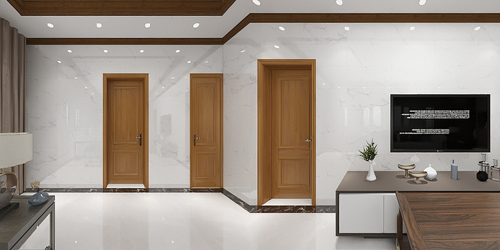 格皇装饰13650657822-瑞和园89.50㎡B户型3室2厅1卫-装修设计方案