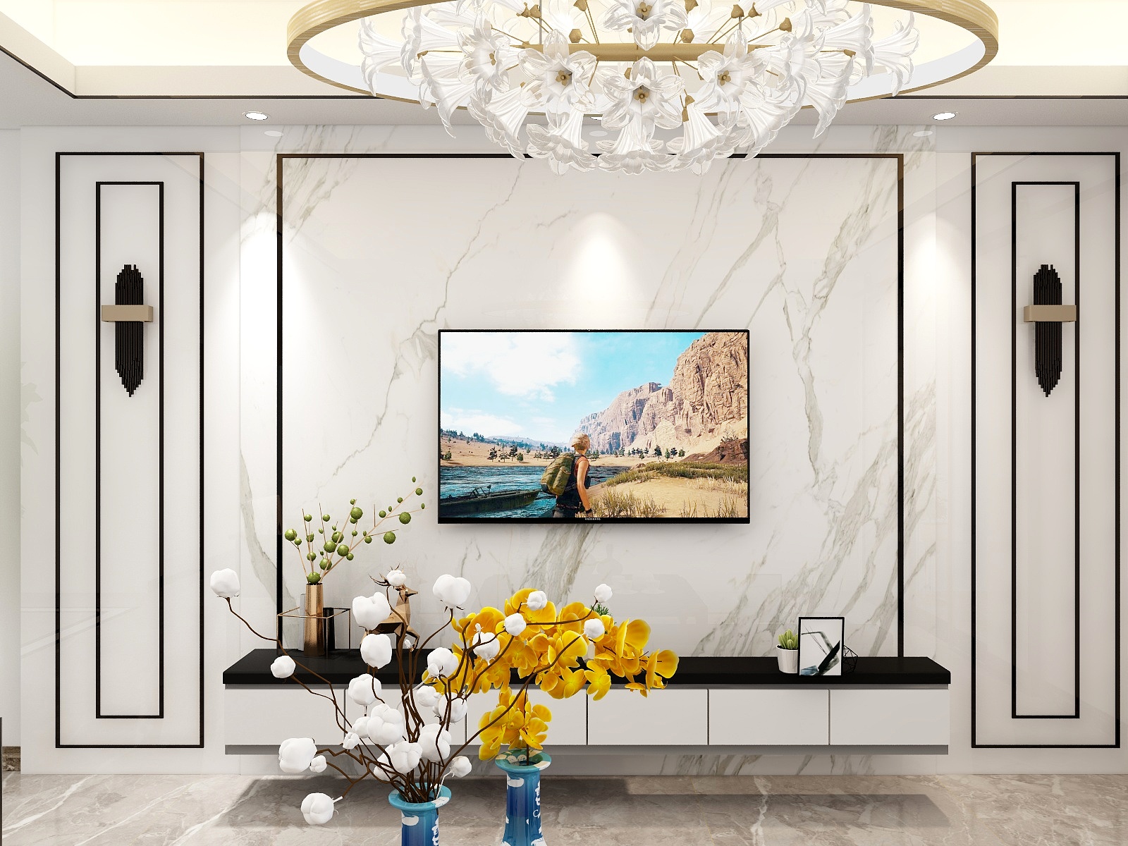 星空间丨袁思路-黑白碰碰-装修设计方案