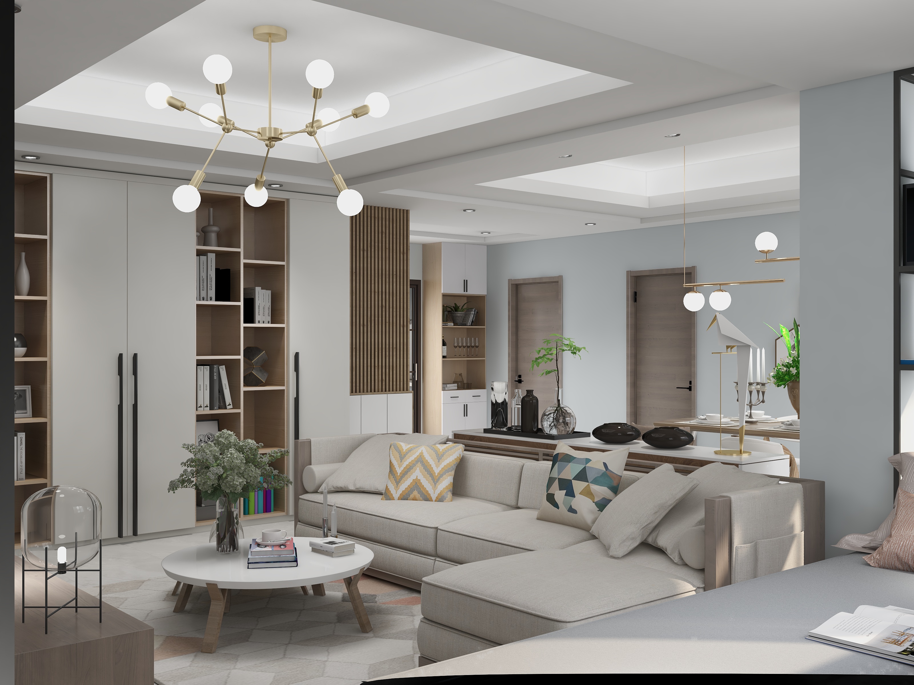 奕铄全铝家具-东阳金-装修设计方案