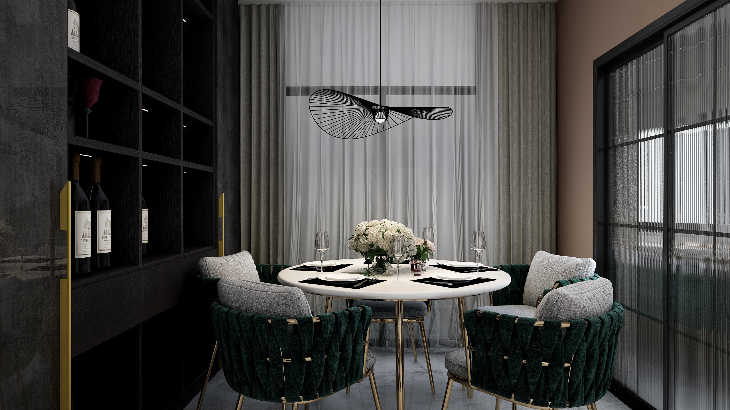 谢帆帆-洞庭美域D1户型152㎡现代风-装修设计方案