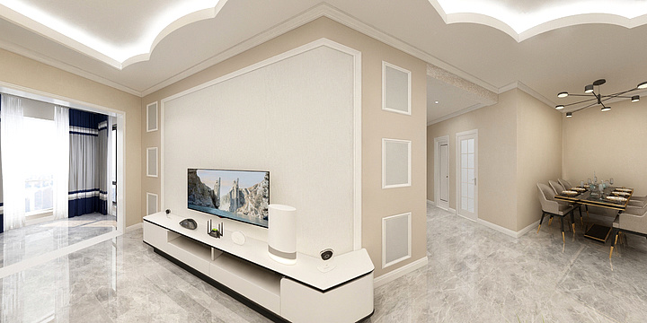 长仁装饰-正黄6期1栋1单元204-装修设计方案