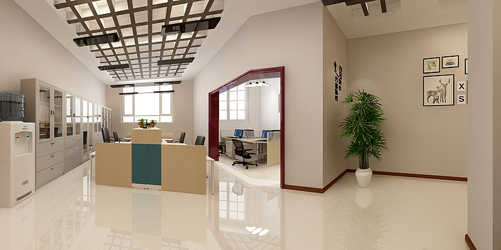 艺术殿堂-和为贵学院大厅-装修设计方案