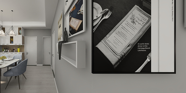 胡敉国-瑞和园89.50㎡B户型3室2厅1卫-装修设计方案