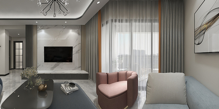 吴健斌-两房-现代2020-5-21-装修设计方案