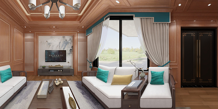 三千方周喜-香格里拉|徐妍|豪装混搭-装修设计方案