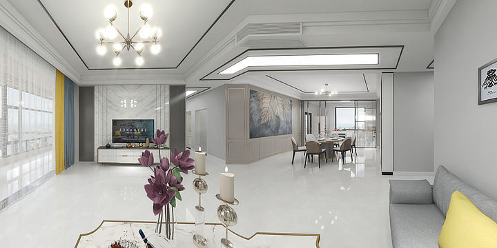 潍坊新铭鑫装饰装潢工程有限公司-翡翠苑9-1-1302-副本-副本-装修设计方案