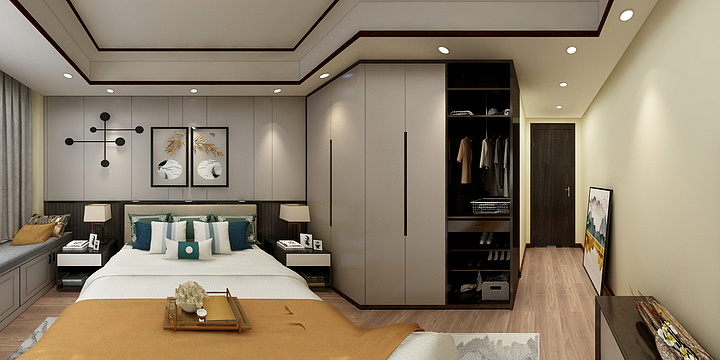 设计12413411-新中式-雅居-装修设计方案