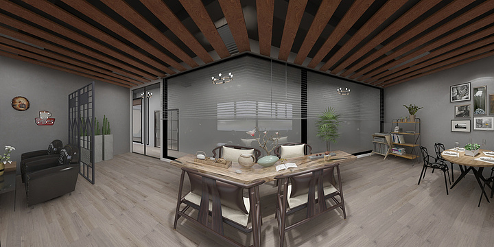 森蓝软装设计-工业风公司-装修设计方案