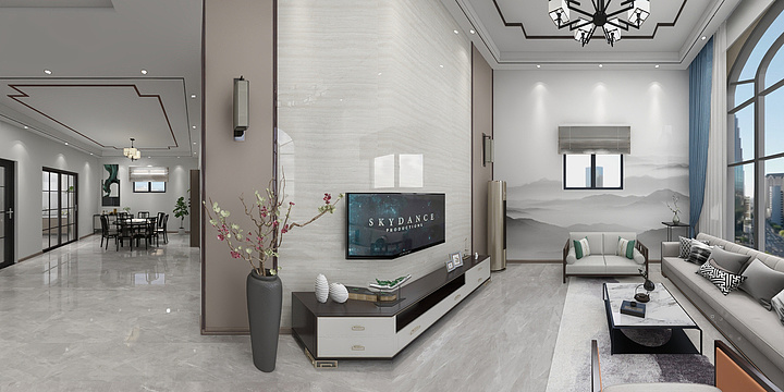 曳-两层别墅-装修设计方案