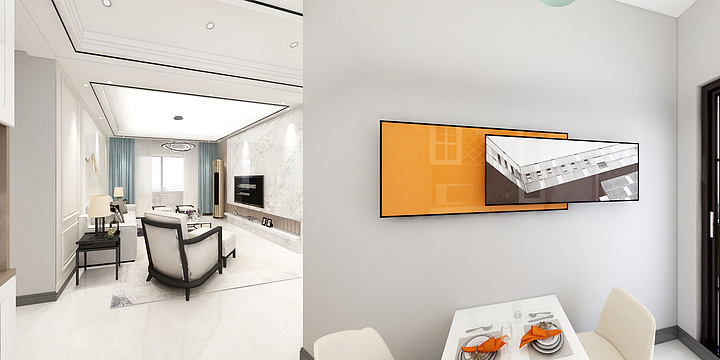 尚品宅配乾坤背景-运河名郡-装修设计方案