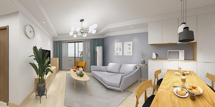 坐在弦上等你-银亿朗境2703设计-装修设计方案