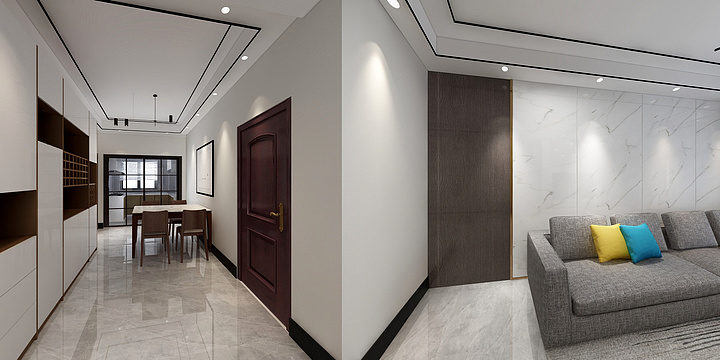 南南南丶-学府名都-装修设计方案