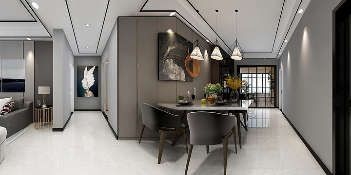 精工设计丶张杰-望江水岸8-802-装修设计方案