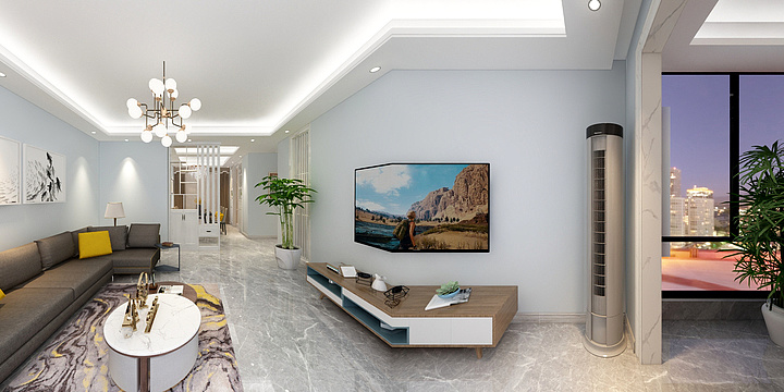 拾年设计工作室-轻装美宅-装修设计方案